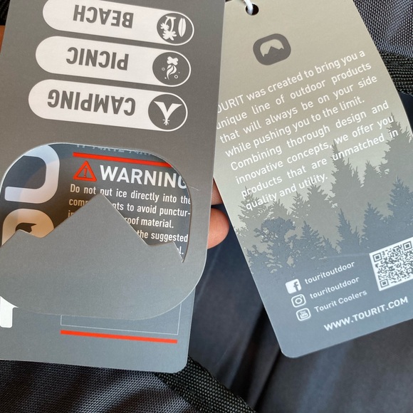 Tourit 32 Cans Cooler Backpack Leakproof Large Capacity Insulated Backpack - Picture 7 of 12